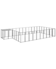 Chenil Noir 19,36 m² Acier | Mobilier & Déco