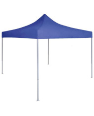 Tente de réception pliable 2x2 m acier bleu | Mobilier & Déco