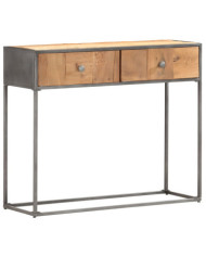 Table console 90x30x75 cm Bois de récupération massif | Mobilier & Déco