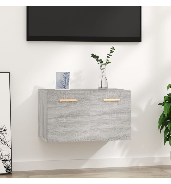 Armoire murale Sonoma gris 60x36,5x35 cm Bois d'ingénierie | Mobilier & Déco