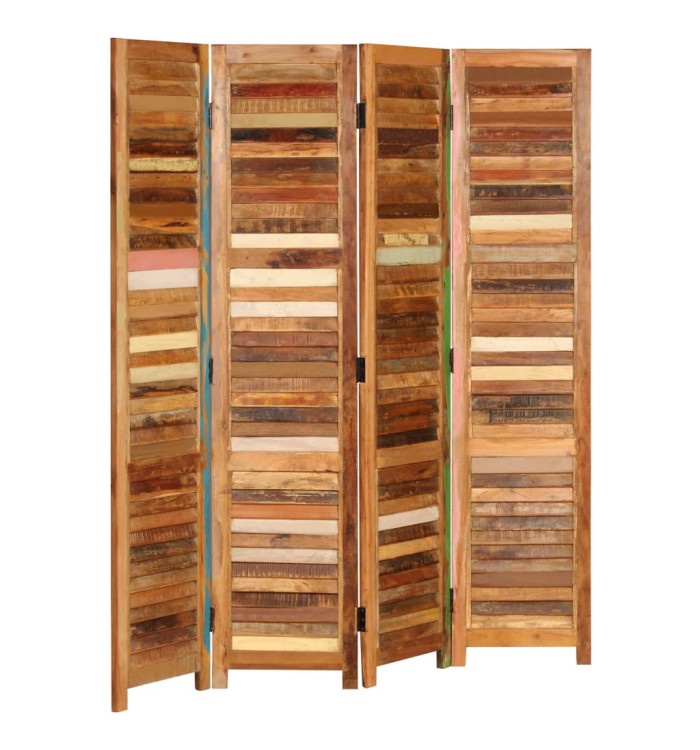 Cloison de séparation Bois de récupération massif 170 cm | Mobilier & Déco