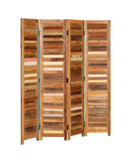 Cloison de séparation Bois de récupération massif 170 cm | Mobilier & Déco