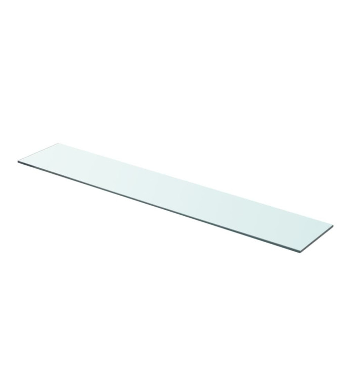 Panneau d’étagère Verre transparent 90 x 15 cm | Mobilier & Déco