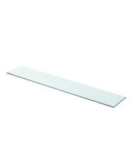 Panneau d’étagère Verre transparent 90 x 15 cm | Mobilier & Déco
