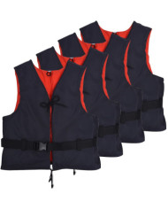 Aide à la flottabilité 4 pcs 50 N 50-70 kg Bleu marine | Mobilier & Déco
