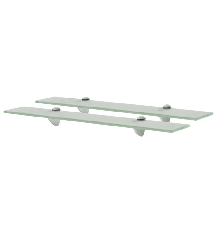 Étagères murales 2 pcs Verre 60x20 cm 8 mm | Mobilier & Déco