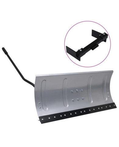 Pare-neige pour tondeuse à gazon avec adaptateur 100 cm | Mobilier & Déco