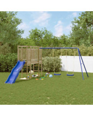 Aire de jeux d'extérieur bois de pin imprégné | Mobilier & Déco