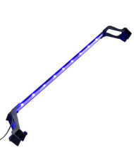 Lampe à LED d'aquarium avec pinces 75-90 cm Bleu et blanc | Mobilier & Déco