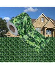 Écran d'intimité de jardin PVC 35x0,19 m Vert | Mobilier & Déco