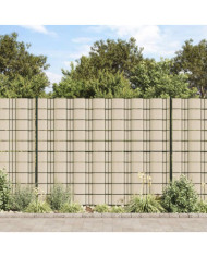 Écran d'intimité de jardin PVC 70x0,19 m Crème | Mobilier & Déco