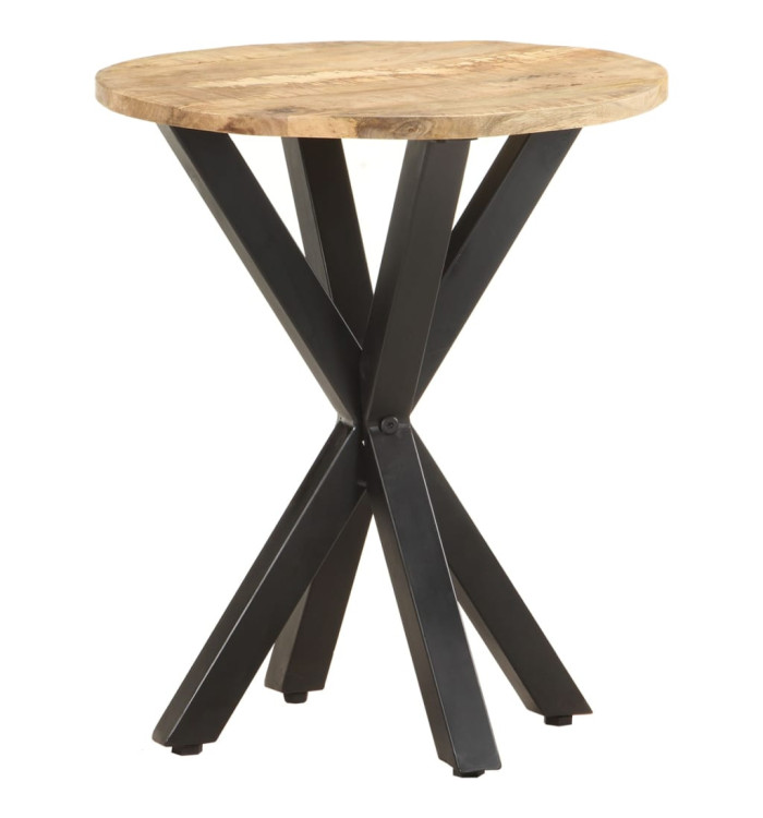 Table d'appoint 48x48x56 cm Bois de manguier massif | Mobilier & Déco