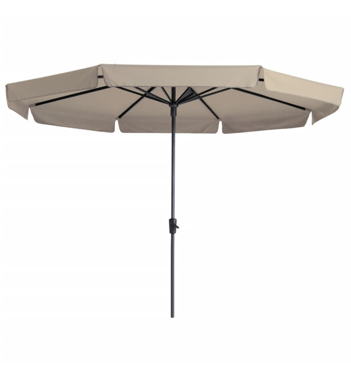 Madison Parasol de jardin Syros Luxe 350 cm rond écru | Mobilier & Déco