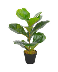 Plante artificielle avec pot Feuilles de figuier Vert 45 cm | Mobilier & Déco