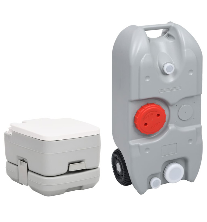 Ensemble de toilette et réservoir d'eau de camping portable | Mobilier & Déco