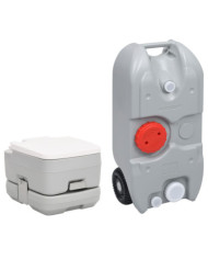 Ensemble de toilette et réservoir d'eau de camping portable | Mobilier & Déco