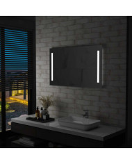 Miroir mural à LED pour salle de bains 100x60 cm | Mobilier & Déco