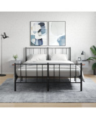 Tables de chevet murales 2 pcs gris béton 35x35x20 cm | Mobilier & Déco