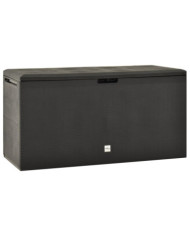 Boîte de rangement de jardin Anthracite 114x47x60 cm | Mobilier & Déco