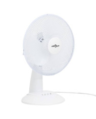 Ventilateur de table 3 vitesses 30 cm 40 W Blanc | Mobilier & Déco