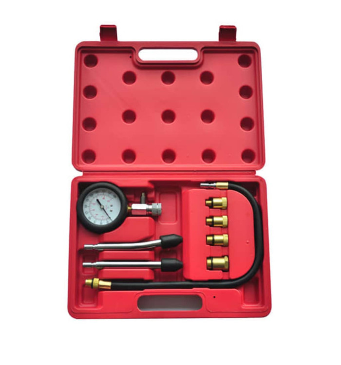 Kit de testeur de compression pour moteur à essence 9 pcs | Mobilier & Déco