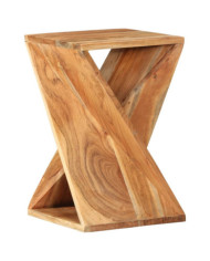 Table d'appoint 35x35x55 cm Bois massif d'acacia | Mobilier & Déco