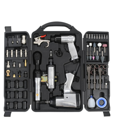 Kit d'outils pneumatiques 70 pcs | Mobilier & Déco