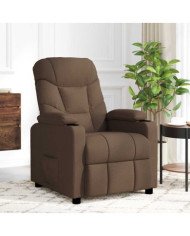 Fauteuil de massage Marron Tissu | Mobilier & Déco