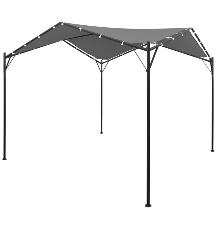 Tonnelle 4 x 4 m Anthracite | Mobilier & Déco