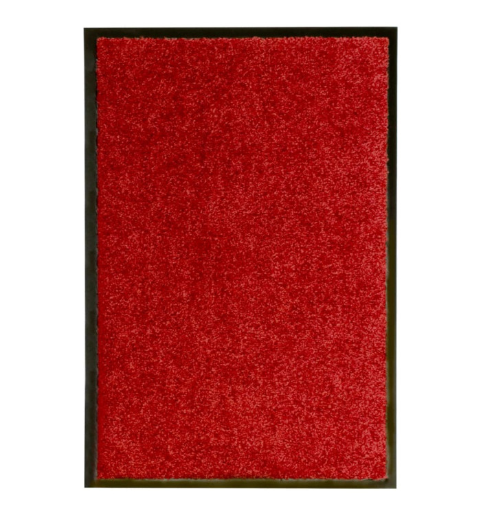 Paillasson lavable Rouge 40x60 cm | Mobilier & Déco