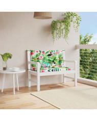 Coussins de banc de jardin lot de 2 multicolore 100x50x7 cm | Mobilier & Déco