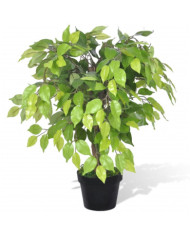 Palmier Artificiel Plastique avec Pot 60 cm | Mobilier & Déco