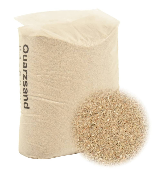 Sable filtrant 25 kg 0,4-0,8 mm | Mobilier & Déco