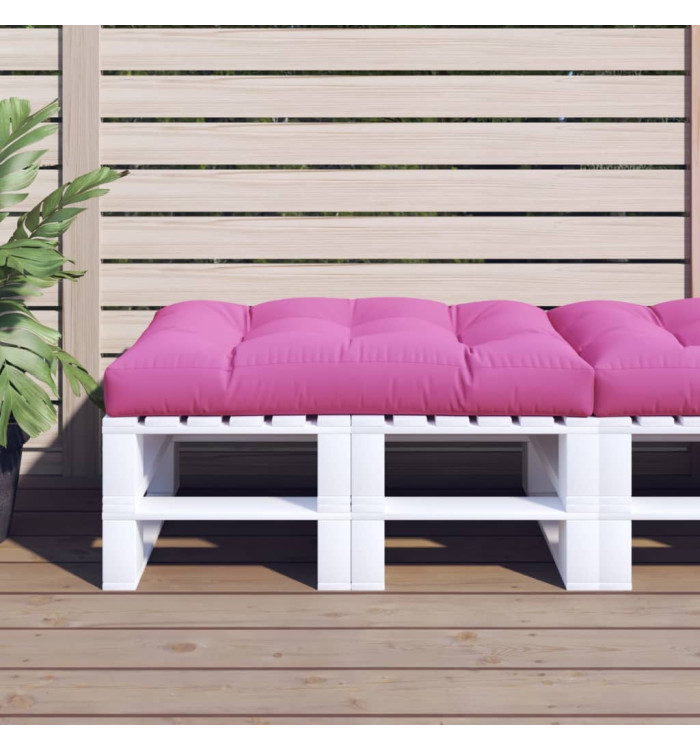Coussin de palette Rose 120x80x12 cm tissu | Mobilier & Déco
