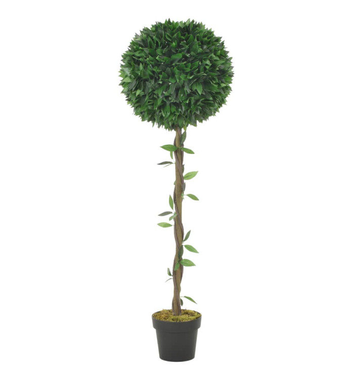 Plante artificielle Laurier avec pot Vert 130 cm | Mobilier & Déco