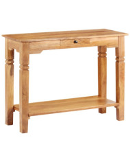 Table console 100x40x76 cm Bois d'acacia massif | Mobilier & Déco