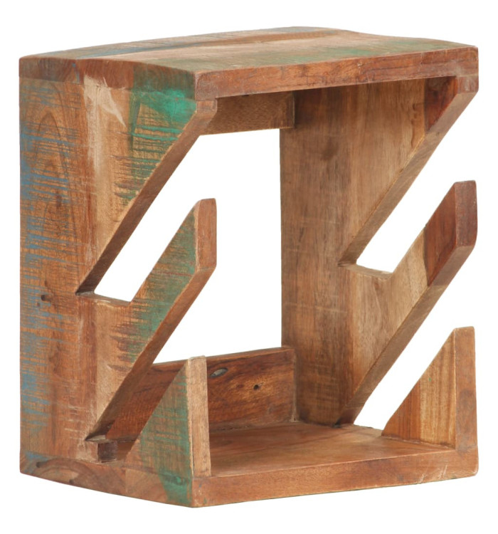 Support mural planche à roulettes 25x20x30 cm Bois récupération | Mobilier & Déco