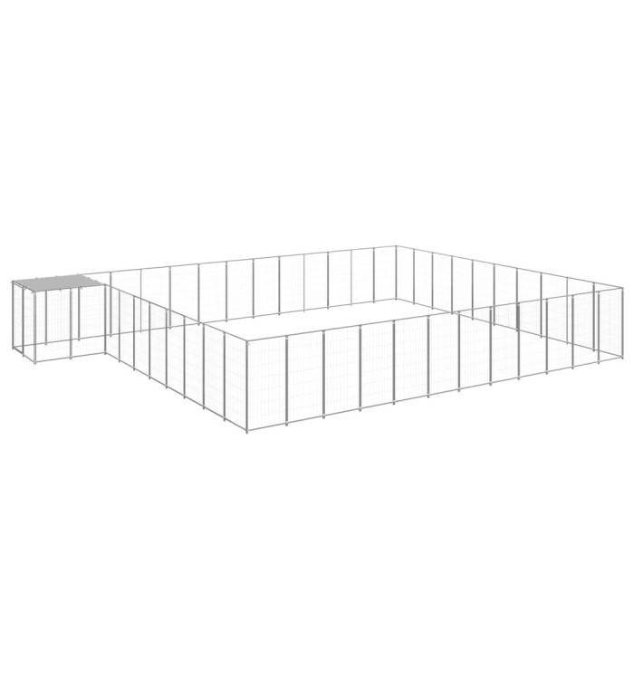 Chenil Argenté 37,51 m² Acier | Mobilier & Déco