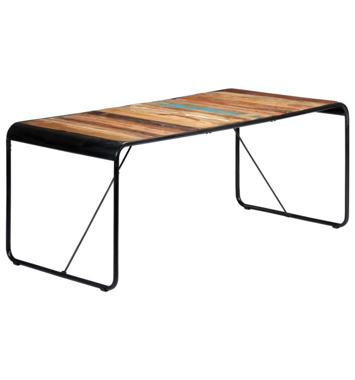 Table à manger 180x90x76 cm Bois de récupération massif | Mobilier & Déco