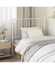 Tête de lit métal blanc 90 cm | Mobilier & Déco