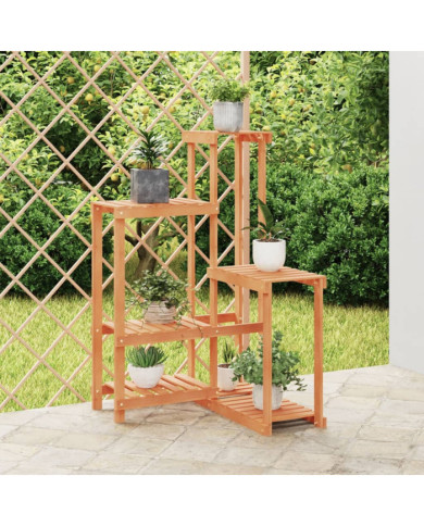 Support à fleurs 62,5x61,5x101,5 cm bois massif de sapin | Mobilier & Déco