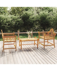 Chaises de jardin lot de 2 91x62x94 cm Bois de teck solide | Mobilier & Déco
