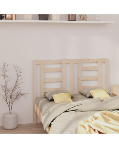 Tête de lit 146x4x100 cm Bois massif de pin | Mobilier & Déco