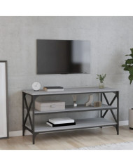 Meuble TV Sonoma gris 100x40x50 cm Bois d'ingénierie | Mobilier & Déco