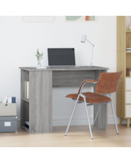 Bureau sonoma gris 100x55x75 cm bois d'ingénierie | Mobilier & Déco