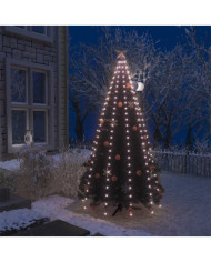 Guirlande lumineuse filet d'arbre de Noël 250 LED 250 cm | Mobilier & Déco