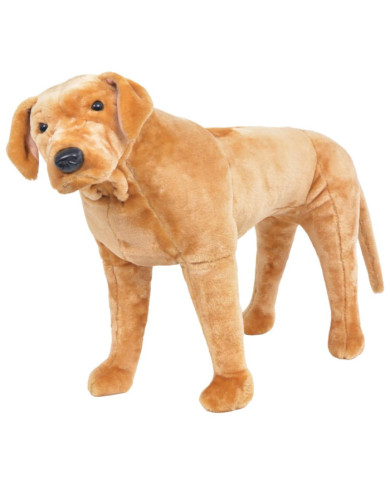 Jouet en peluche Chien de race Labrador marron clair XXL | Mobilier & Déco