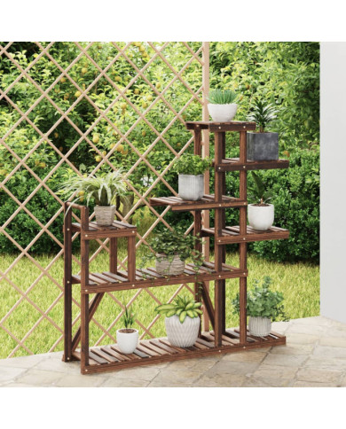 Support à fleurs 110x25x111 cm bois massif de sapin | Mobilier & Déco