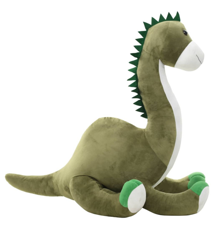 Dinosaure brontosaure en peluche Vert | Mobilier & Déco