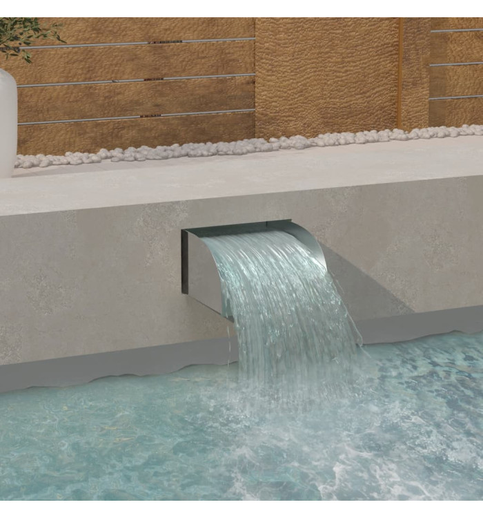 Cascade avec LED 30x34x14 cm Acier inoxydable 304 | Mobilier & Déco